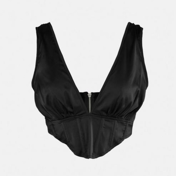 Missguided Cropped Tank - Picture 1 of 3